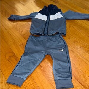 Puma Kids Blue Tracksuit set